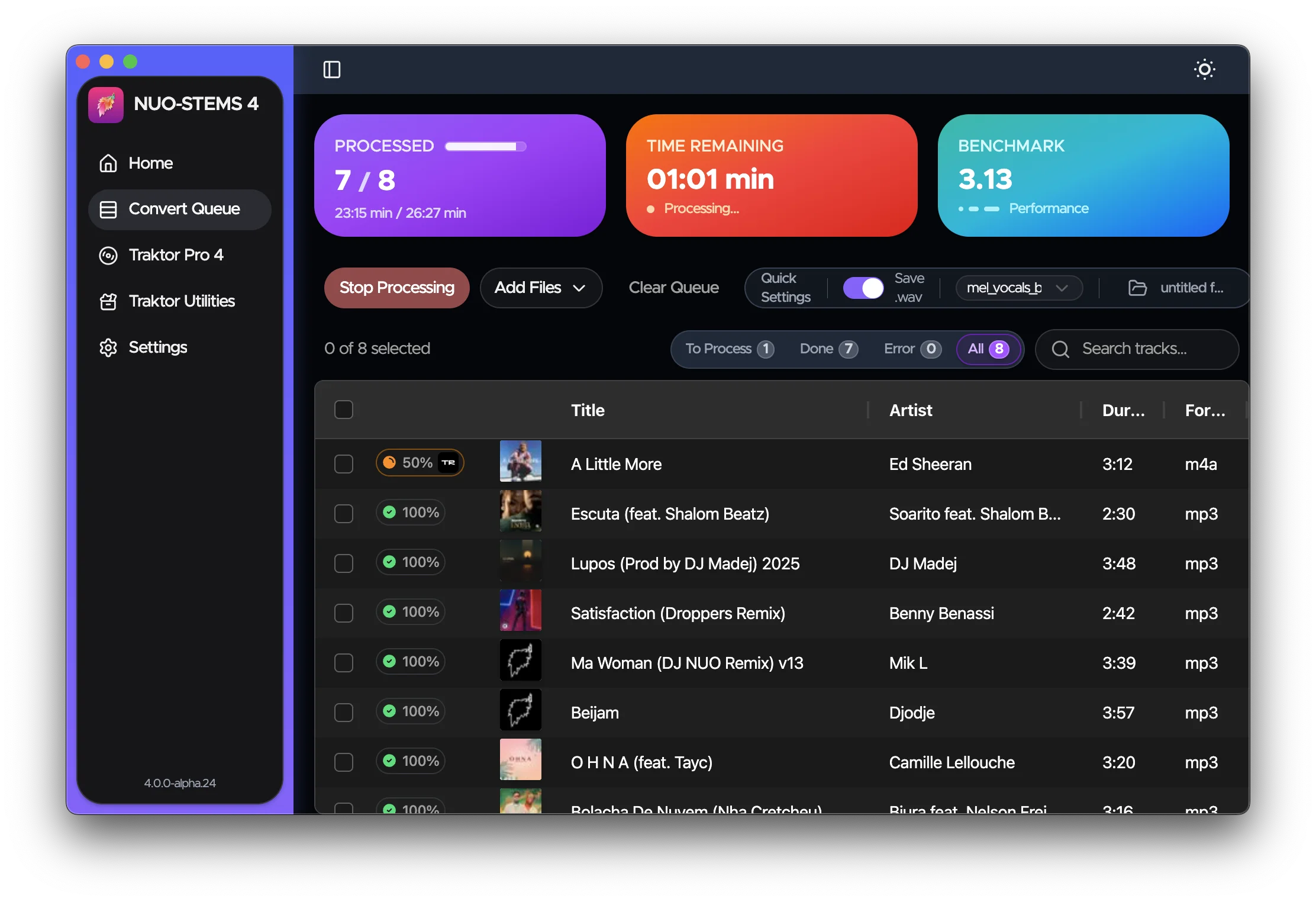 NUO-STEMS 4 alpha is out!